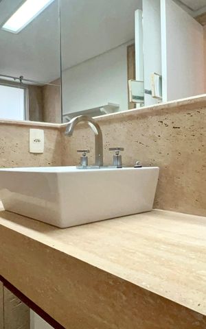 Apartamento para alugar com 42m², 1 quarto e 1 vagaBanheiro da Suíte