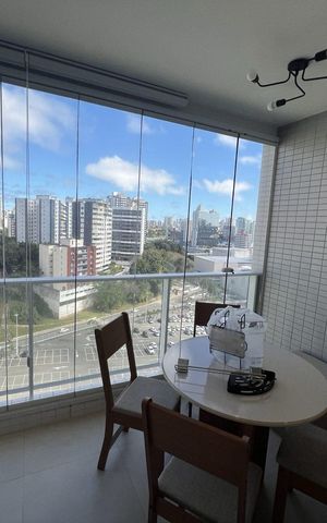 Studio para alugar com 39m², 1 quarto e 1 vagaVaranda
