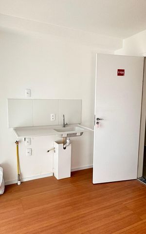 Apartamento à venda com 28m², 2 quartos e sem vaga