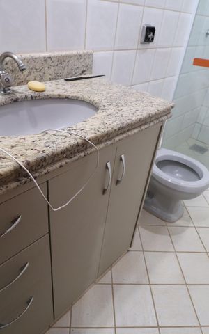 Apartamento para alugar com 104m², 3 quartos e 2 vagasBanheiro Social