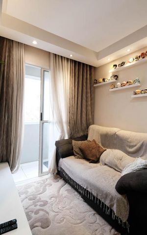 Apartamento à venda com 47m², 2 quartos e sem vagaSala/Cozinha