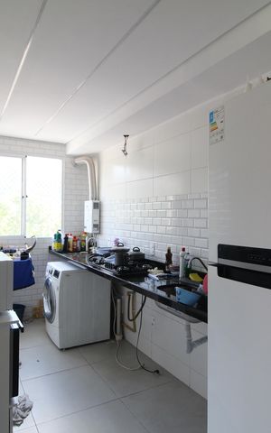 Apartamento para alugar com 50m², 2 quartos e sem vagaCozinha e Área de Serviço