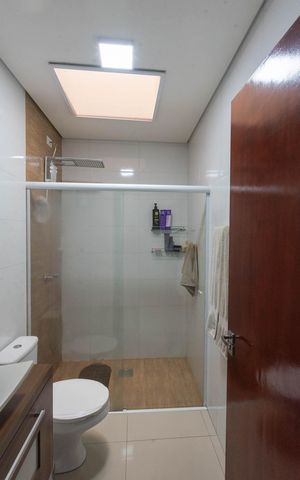 Casa à venda com 127m², 2 quartos e 4 vagas Casa à venda com 127m², 2 quartos e 4 vagasBanheiro