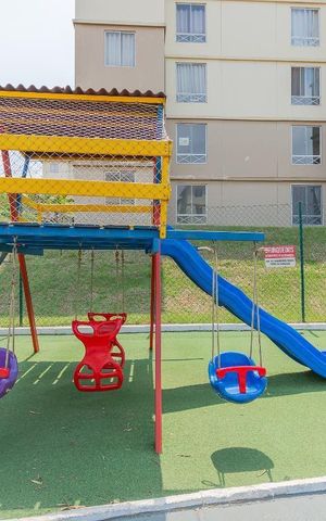 Apartamento para alugar com 43m², 2 quartos e 1 vaga Apartamento para alugar com 43m², 2 quartos e 1 vagaÁrea comum - Playground