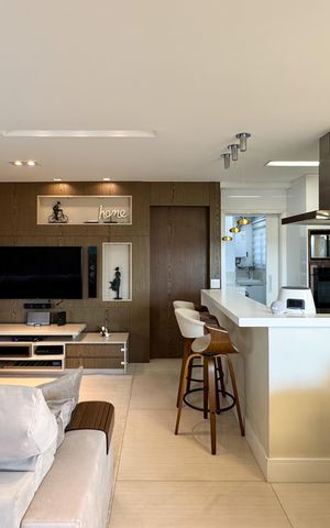 Apartamento para alugar com 133m², 3 quartos e 3 vagasSala
