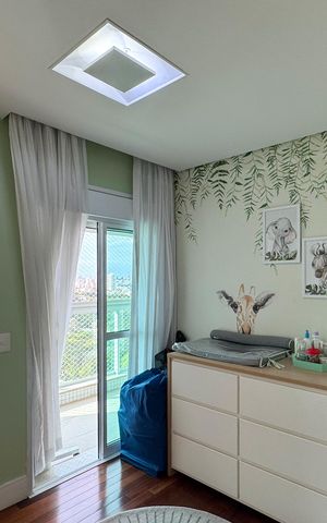 Apartamento para alugar com 133m², 3 quartos e 3 vagasSuíte 1