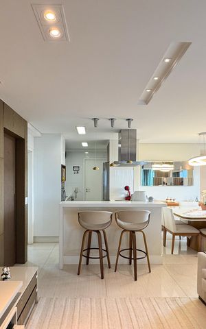 Apartamento para alugar com 133m², 3 quartos e 3 vagasSala