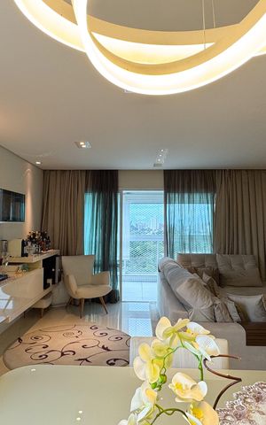 Apartamento para alugar com 133m², 3 quartos e 3 vagasSala