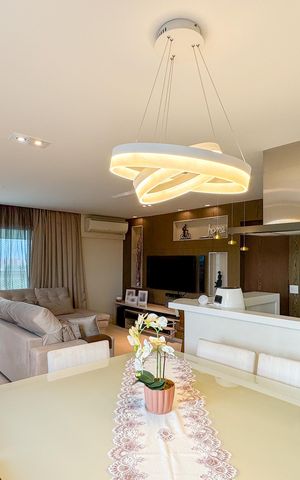 Apartamento para alugar com 133m², 3 quartos e 3 vagasSala