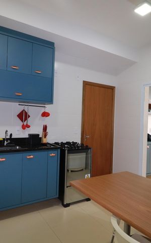 Apartamento para alugar com 150m², 3 quartos e 3 vagasCozinha 