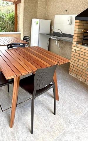 Apartamento para alugar com 44m², 2 quartos e 1 vaga Apartamento para alugar com 44m², 2 quartos e 1 vagaÁrea comum - Churrasqueira