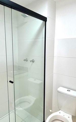 Apartamento para alugar com 44m², 2 quartos e 1 vaga Apartamento para alugar com 44m², 2 quartos e 1 vagaBanheiro