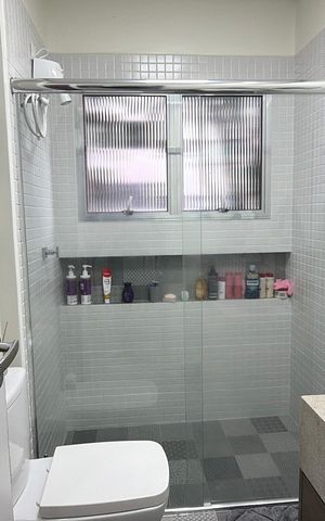 Apartamento à venda com 89m², 3 quartos e 1 vaga Apartamento à venda com 89m², 3 quartos e 1 vagaBanheiro