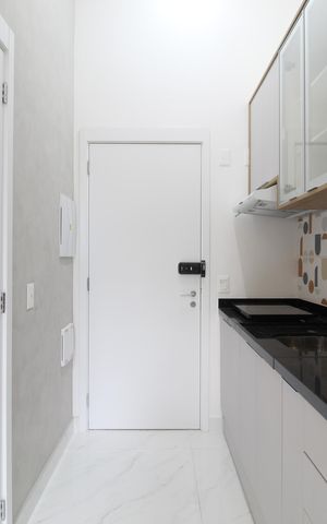 Studio à venda com 25m², 1 quarto e sem vagaCozinha