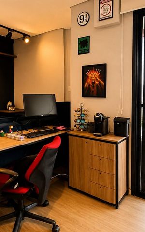 Apartamento à venda com 49m², 1 quarto e 1 vaga Apartamento à venda com 49m², 1 quarto e 1 vagaSala
