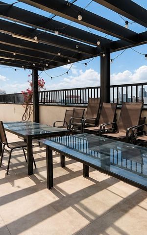 Apartamento à venda com 49m², 1 quarto e 1 vaga Apartamento à venda com 49m², 1 quarto e 1 vagaRooftop