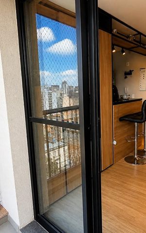 Apartamento à venda com 49m², 1 quarto e 1 vaga Apartamento à venda com 49m², 1 quarto e 1 vagaVaranda