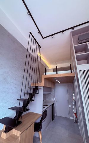 Studio para alugar com 33m², 1 quarto e sem vaga Studio para alugar com 33m², 1 quarto e sem vagaQuarto