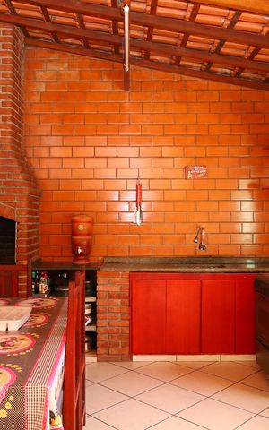 Casa à venda com 234m², 5 quartos e 2 vagasÁrea da churrasqueira