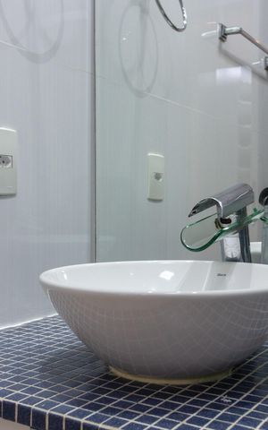 Apartamento para alugar com 103m², 3 quartos e 2 vagasBanheiro social
