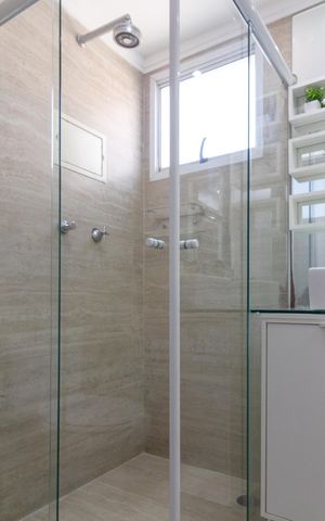Apartamento para alugar com 103m², 3 quartos e 2 vagasBanheiro da suíte 