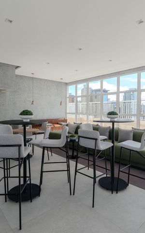 Studio para alugar com 27m², 1 quarto e sem vaga Studio para alugar com 27m², 1 quarto e sem vagaÁrea comum - Salão de festas