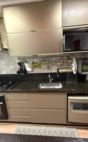 Apartamento à venda com 89m², 3 quartos e 2 vagas Apartamento à venda com 89m², 3 quartos e 2 vagasCozinha