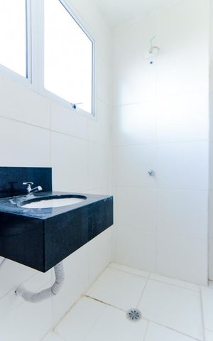 Apartamento para alugar com 45m², 1 quarto e sem vagaBanheiro da Suíte