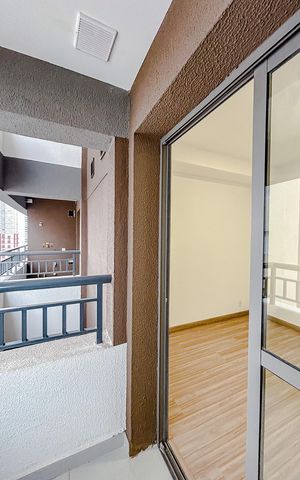 Studio para alugar com 27m², 1 quarto e sem vagaVaranda