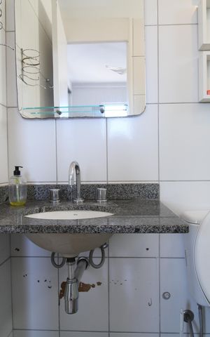 Apartamento à venda com 67m², 3 quartos e 2 vagasBanheiro