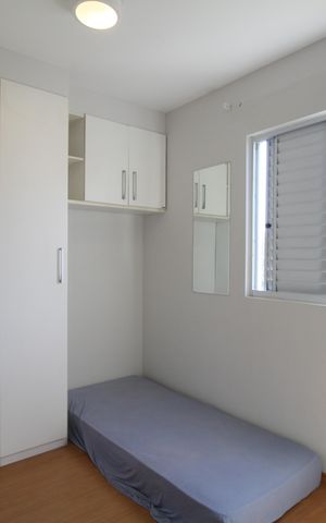 Apartamento à venda com 67m², 3 quartos e 2 vagasQuarto 1