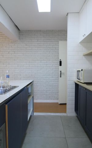 Apartamento à venda com 67m², 3 quartos e 2 vagasCozinha