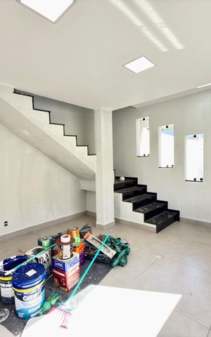 Casa para alugar com 140m², 3 quartos e 2 vagasSala