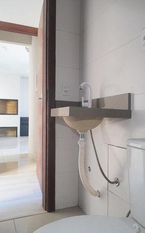 Casa para alugar com 180m², 3 quartos e 2 vagasBanheiro da Suíte 2