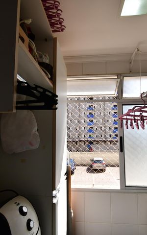 Apartamento à venda com 60m², 2 quartos e 2 vagasÁrea de Serviço