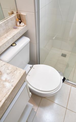 Apartamento à venda com 60m², 2 quartos e 2 vagasBanheiro