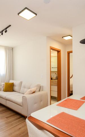 Apartamento para alugar com 46m², 2 quartos e 1 vaga Apartamento para alugar com 46m², 2 quartos e 1 vagaSala