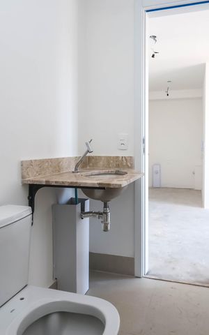 Apartamento para alugar com 36m², 2 quartos e sem vagaBanheiro