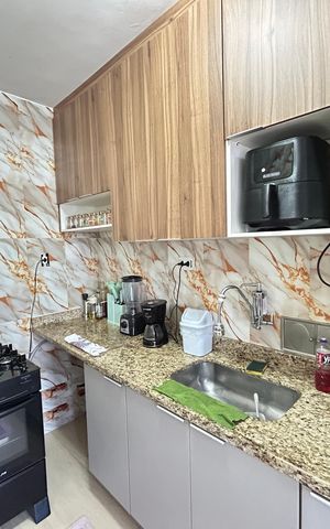 Apartamento à venda com 60m², 2 quartos e 2 vagasCozinha