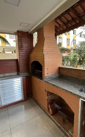 Apartamento à venda com 60m², 2 quartos e 2 vagasÁrea comum - Churrasqueira