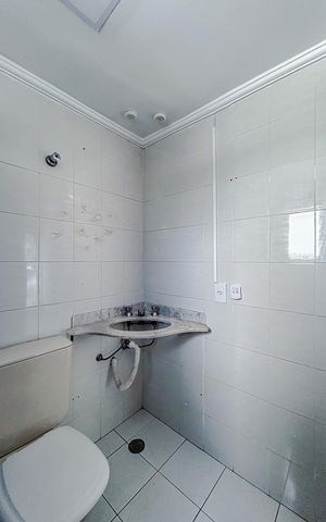 Apartamento para alugar com 90m², 3 quartos e 1 vagaBanheiro da Suíte