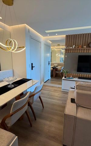 Apartamento à venda com 56m², 2 quartos e 1 vaga Apartamento à venda com 56m², 2 quartos e 1 vagaSala