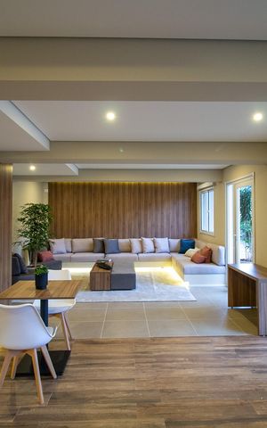 Apartamento para alugar com 31m², 1 quarto e sem vagaÁrea comum - Salão de festas