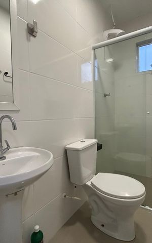 Casa para alugar com 70m², 2 quartos e 1 vaga Casa para alugar com 70m², 2 quartos e 1 vagaBanheiro