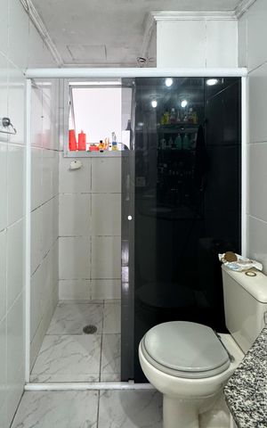 Apartamento para alugar com 61m², 3 quartos e 1 vaga Apartamento para alugar com 61m², 3 quartos e 1 vagaBanheiro Social