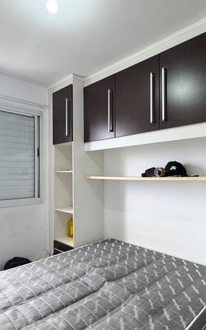 Apartamento para alugar com 61m², 3 quartos e 1 vaga Apartamento para alugar com 61m², 3 quartos e 1 vagaQuarto 2