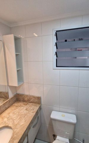 Apartamento à venda com 60m², 2 quartos e 1 vaga Apartamento à venda com 60m², 2 quartos e 1 vagaBanheiro