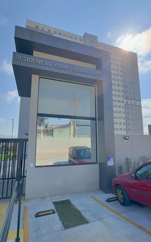 Apartamento para alugar com 48m², 2 quartos e 1 vagaPlaca instalada na fachada do imóvel 