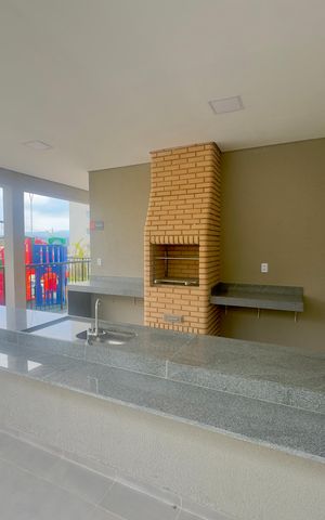 Apartamento para alugar com 48m², 2 quartos e 1 vagaÁrea comum - Churrasqueira