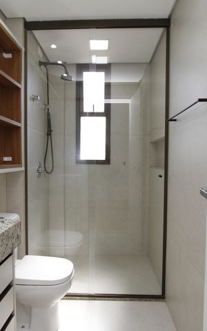 Apartamento à venda com 105m², 3 quartos e 2 vagasBanheiro da Suíte